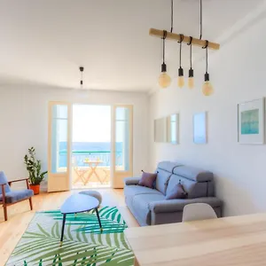 Sunny Private With Sea View Near The Beach Apartment Nice